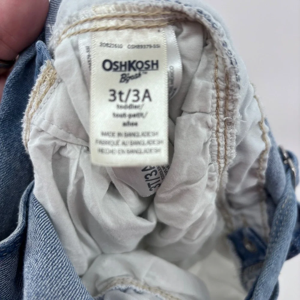 OshKosh Bgosh‎ Denim Overalls Dress - Size 3T